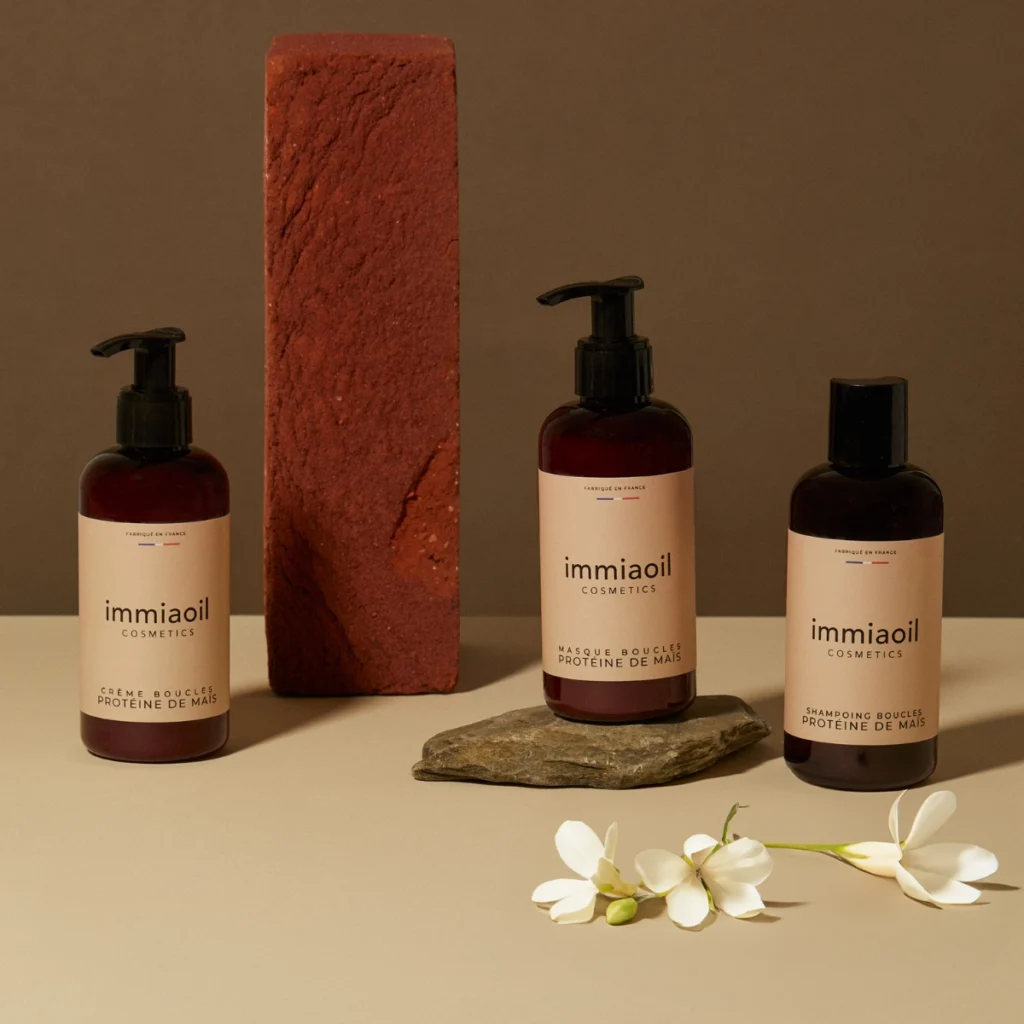 Coffret boucles aux protéines de maïs - IMMIA OIL