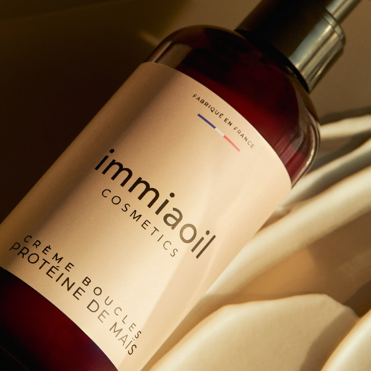 Crème boucles aux protéines de maïs - IMMIA OIL