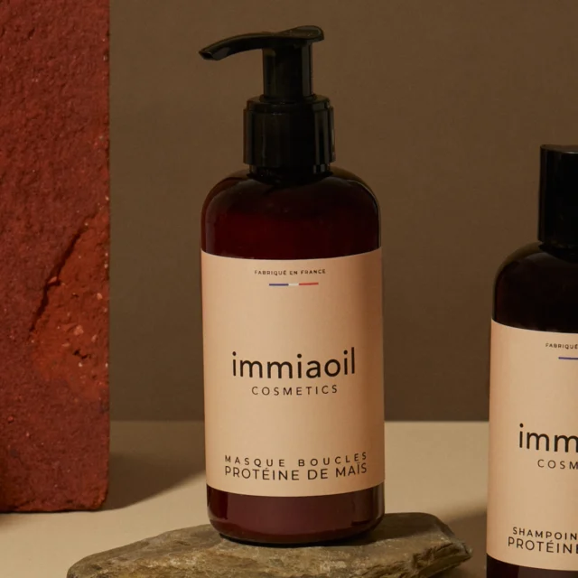 Masque boucles aux protéines de maïs - IMMIA OIL