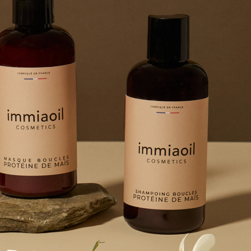 Shampoing boucles aux protéines de maïs - IMMIA OIL